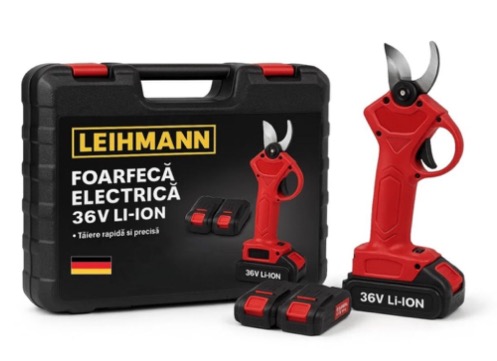 Reducere 50% - Foarfeca electrica pentru vita de vie crengi cu 2 Acumulatori 48V 1 Foarfeca electrica pentru vita de vie crengi cu 2 Acumulatori 48V
