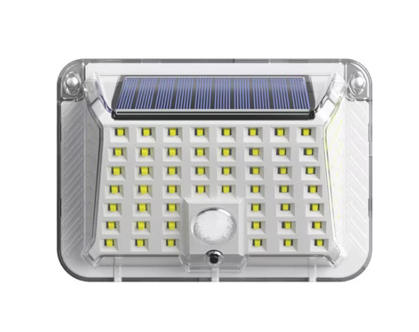 Reducere 55% – Lampa solara de perete 90 LED SMD senzor de miscare IP65 1200mAh lumina alb rece 1 Lampa solara de perete 90 LED SMD senzor de miscare IP65 1200mAh lumina alb rece