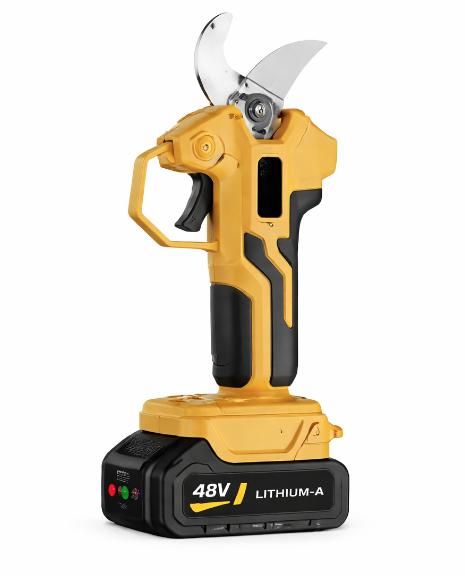 Reducere 62% - Foarfeca electrica pentru gradinarit portabila profesionala cu 1 acumulator 48V 1 Foarfeca electrica pentru gradinarit portabila profesionala cu 1 acumulator 48V