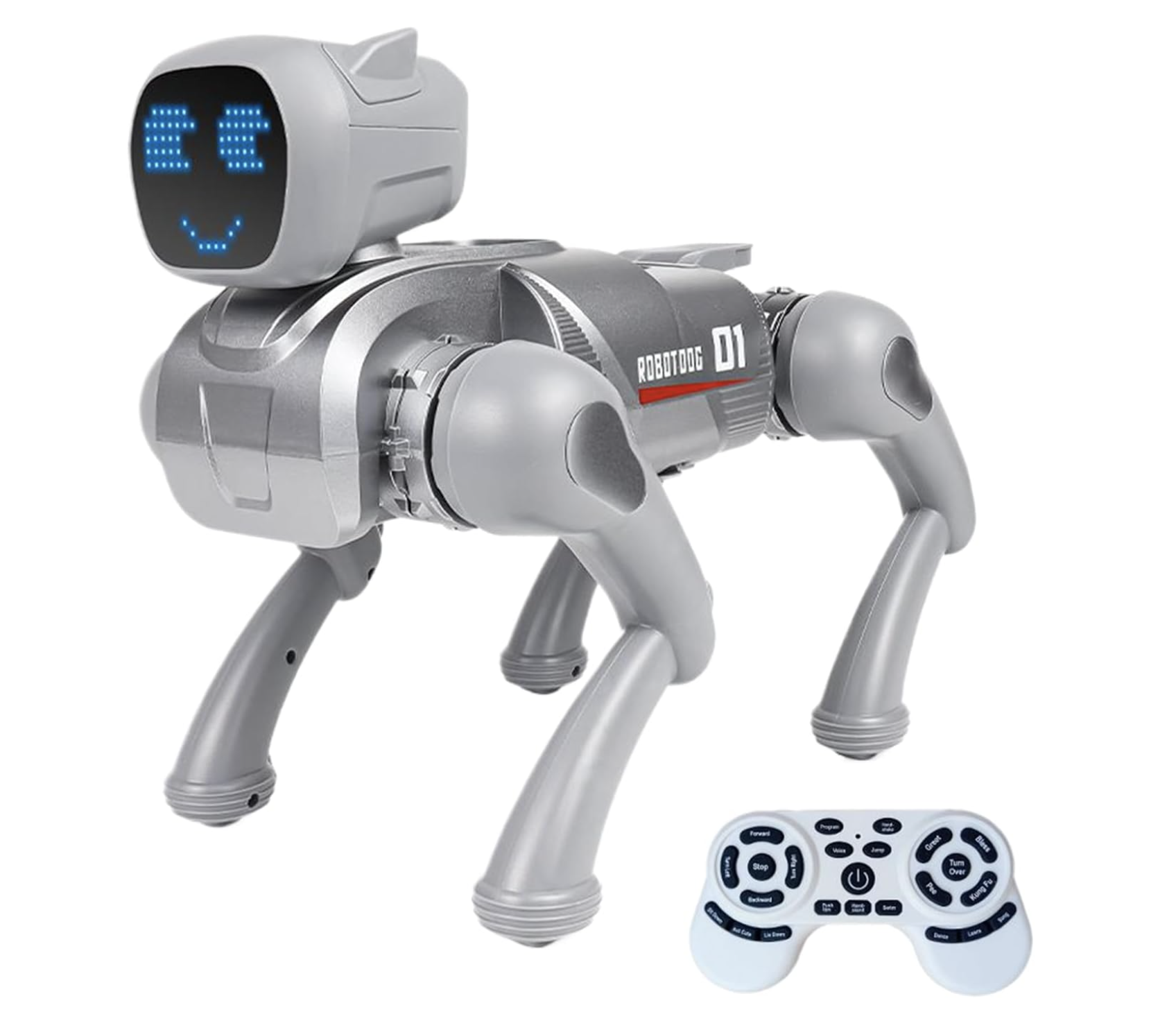 Reducere 48% - Robot Dog inteligent 01 tip Jucarie Interactiva cu control si recunoastere Vocala 1 Robot Dog inteligent 01 tip Jucarie Interactiva cu control si recunoastere Vocala
