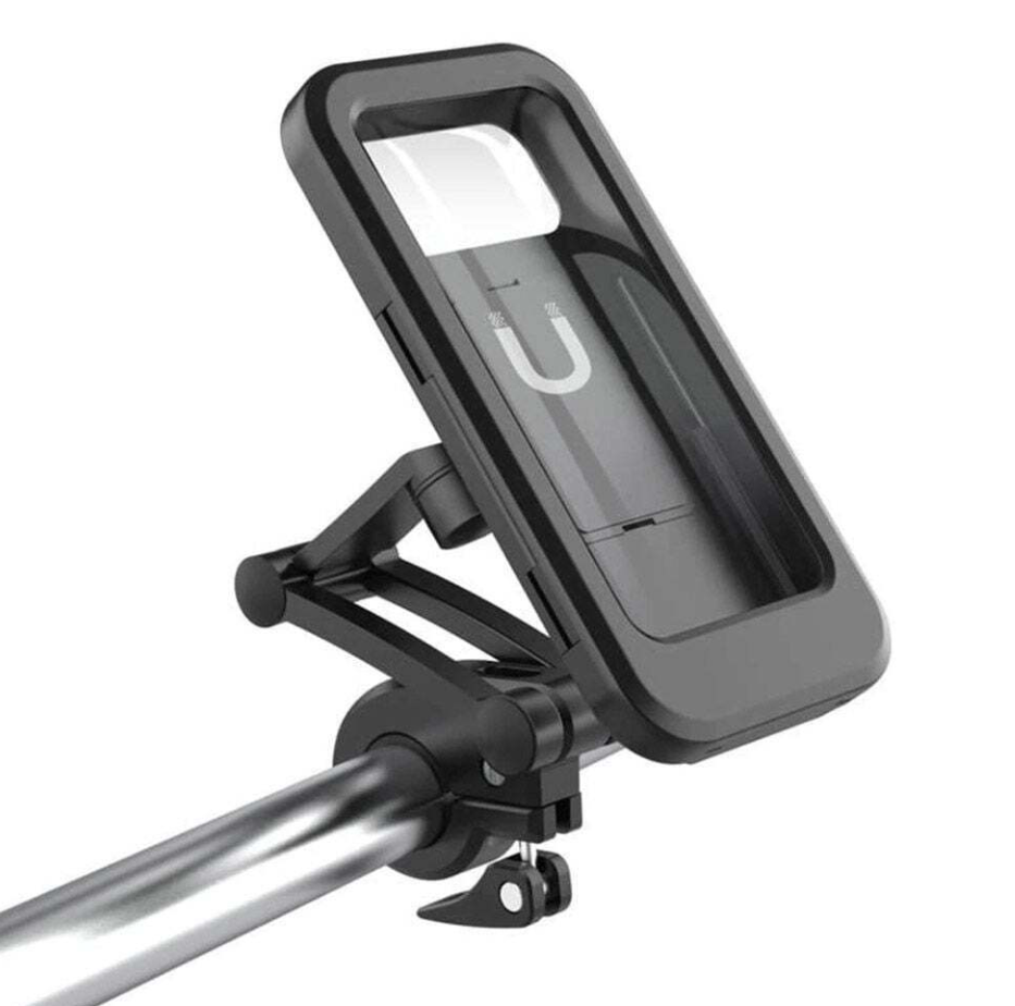 Reducere 48% - Suport telefon mobil bicicleta/motocicleta Andowl Q MT51 impermeabil prindere ghidon 1 Suport telefon mobil bicicleta/motocicleta Andowl Q MT51 impermeabil prindere ghidon