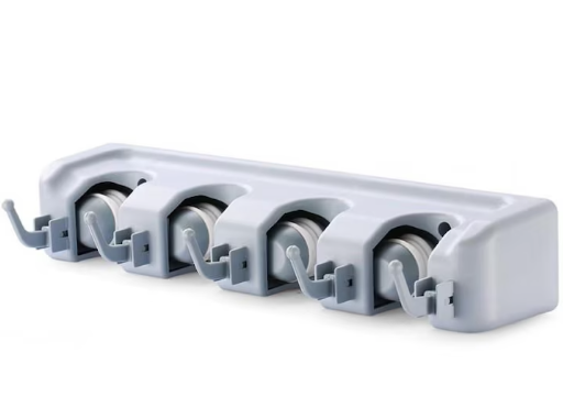 Reducere 63% - Suport de perete pentru 4 maturi si mopuri Broom Holder 1 Suport de perete pentru 4 maturi si mopuri Broom Holder