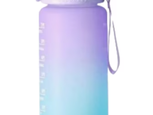 Sticla de apa potabila fitness Colorata 20Oz cu Marcator de timp