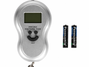 Cantar electronic portabil 40 Kg cu carlig si afisaj digital baterii Incluse colorat MX939