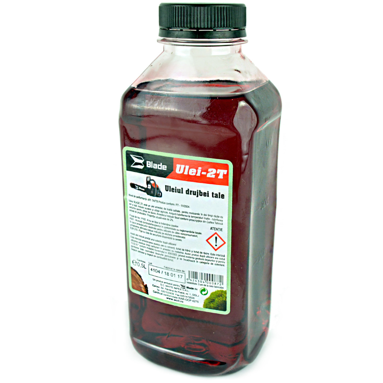 Reducere 20% - Ulei Motor 2 Timpi , Rosu Amestec 0.5l 1 Ulei Motor 2 Timpi