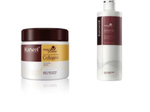Set Karseell Collagen – Masca de Par 500ML + Sampon cu Maca 500ML | Hidratare