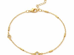 Bratara Medalion Placata cu Aur 18k
