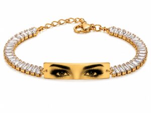 Bratara Personalizata Eyes Mystic Gold