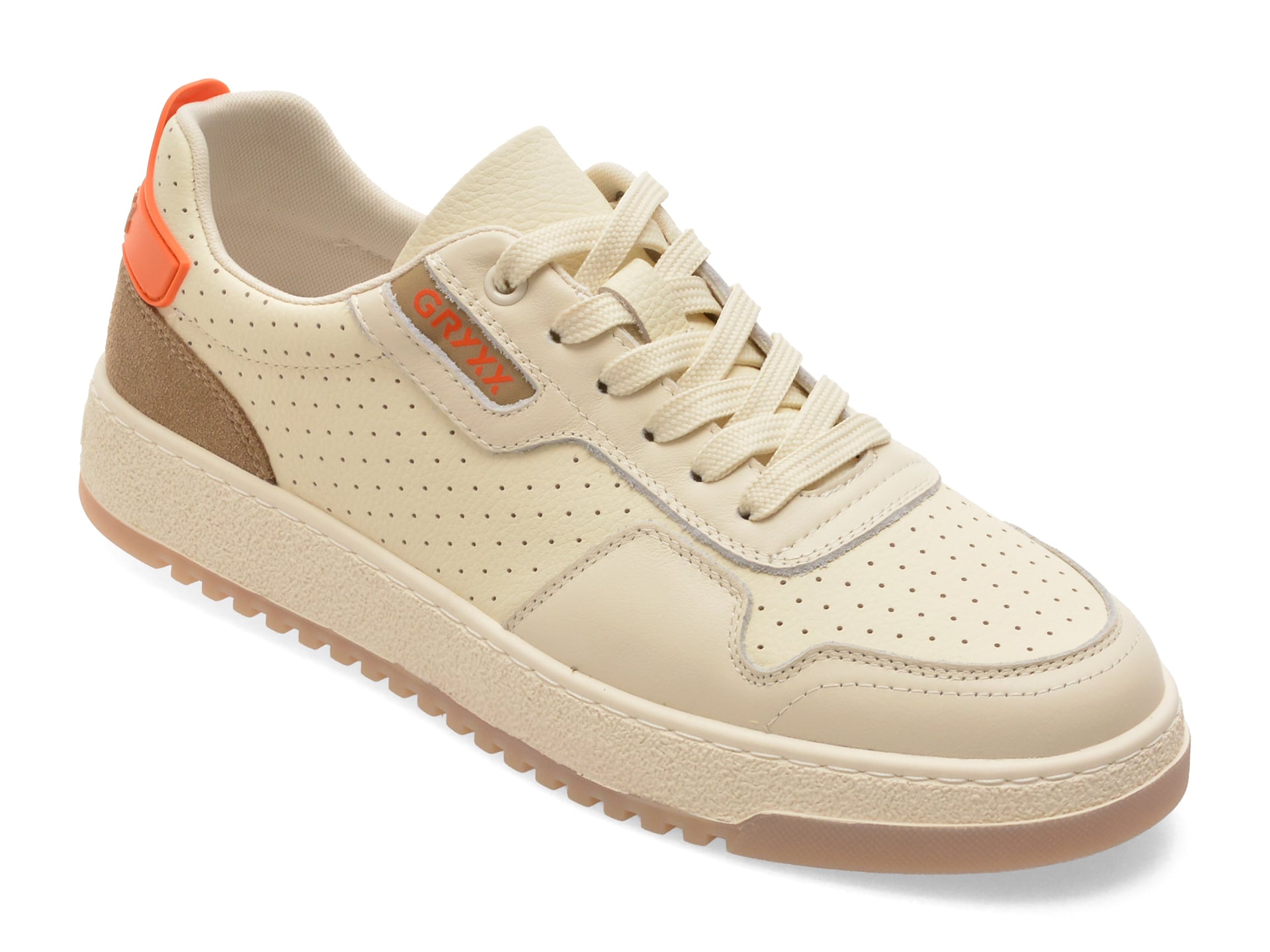Reducere 75% - Pantofi sport GRYXX bej, 59638, din piele naturala 1 Pantofi sport GRYXX bej