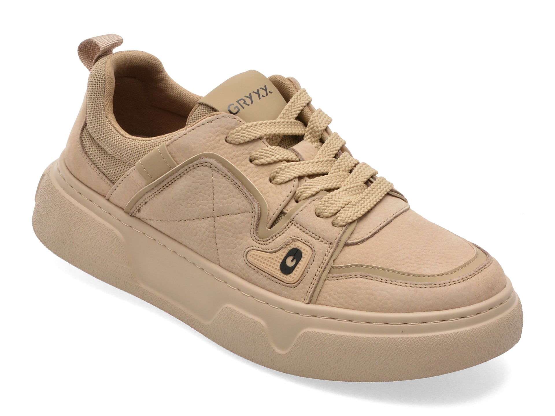 Reducere 61% - Pantofi sport GRYXX gri, 52312, din piele naturala 1 Pantofi sport GRYXX gri