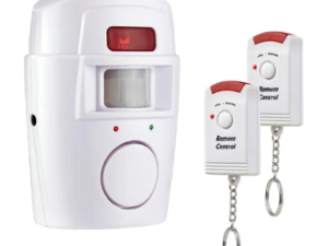 Alarma wireless cu 2 telecomenzi si senzor de miscare cu infrarosu OFF