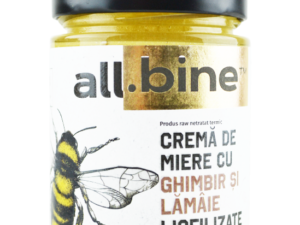 Crema de Miere cu Ghimbir si Lamaie Liofilizate 300g