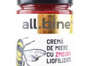Crema de Miere cu Zmeura Liofilizata 300g