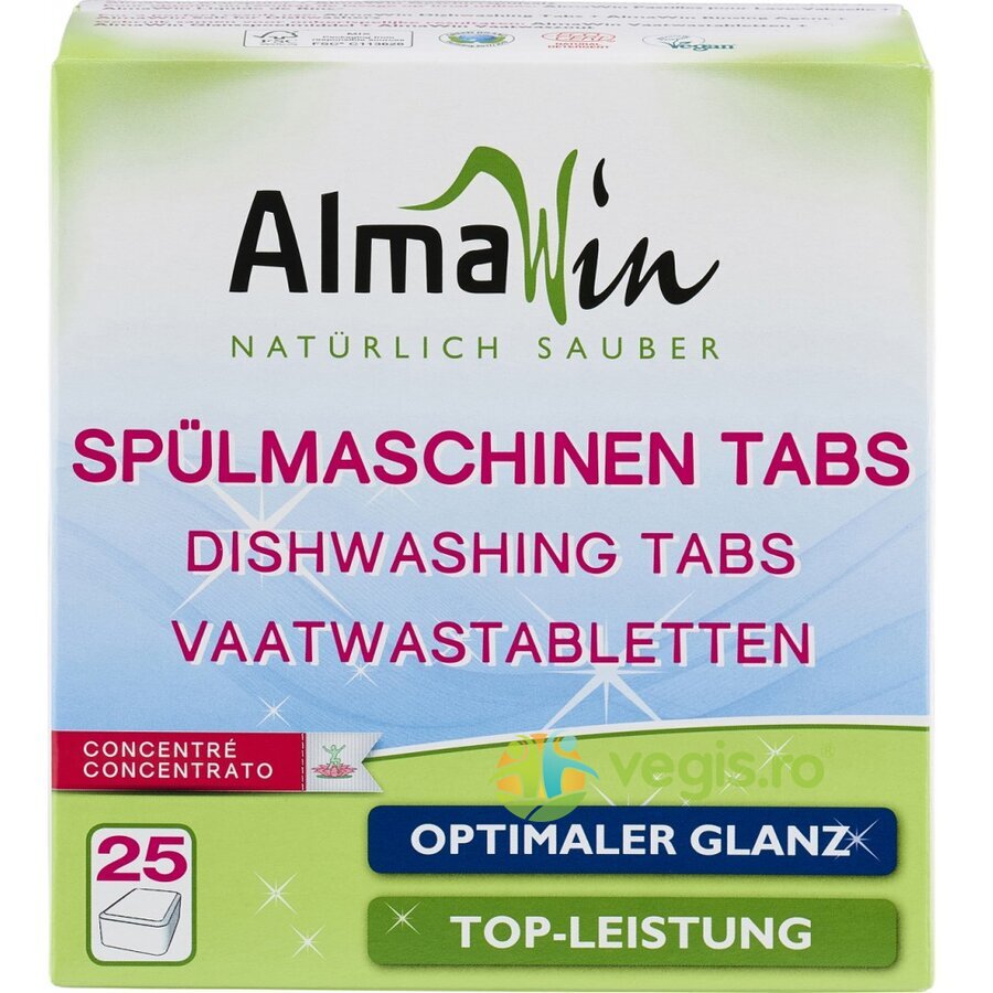 Reducere 8% - Tablete pentru Masina de Spalat Vase Ecologice/Bio 500g 1 Tablete pentru Masina de Spalat Vase Ecologice/Bio 500g