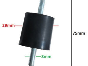 Motopompa 29 x 8 x 75 mm