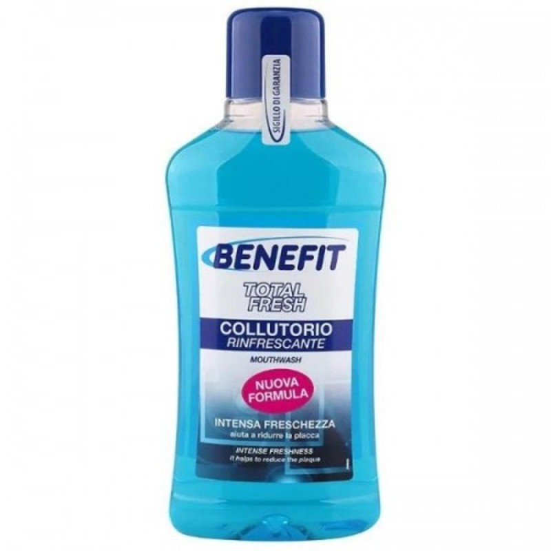 Reducere 14% - Apa de Gura Benefit Total Fresh, 500 ml 1 Apa de Gura Benefit Total Fresh