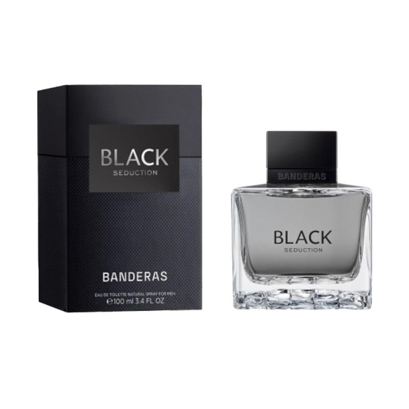 Reducere 14% - Apa de Toaleta Antonio Banderas Seduction in Black, Barbati, 100 ml 1 Apa de Toaleta Antonio Banderas Seduction in Black
