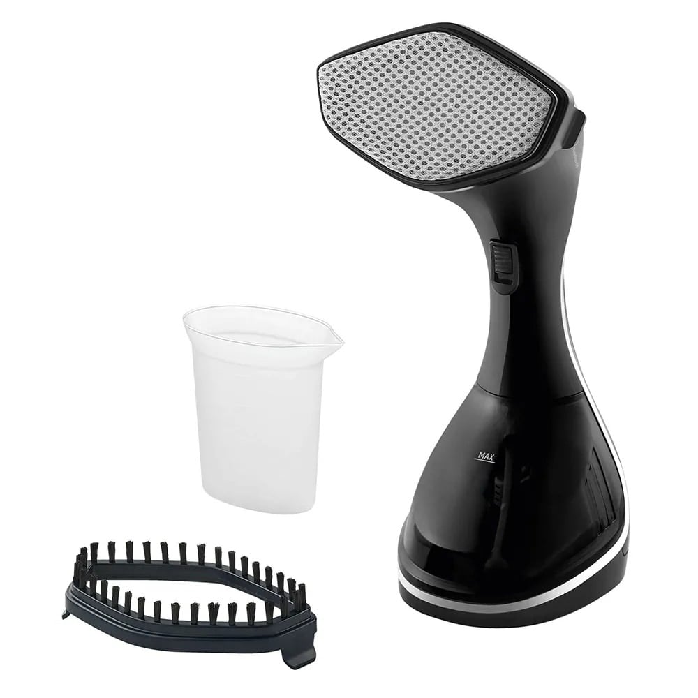 Reducere 29% - Aparat de calcat vertical Beko STM4116B, 1600 W, 230 ml, 25 g min, Sistem Anti-Calcar, Display LCD, Recipient detasabil, AntiPicurare, Negru 1 Aparat de calcat vertical Beko STM4116B