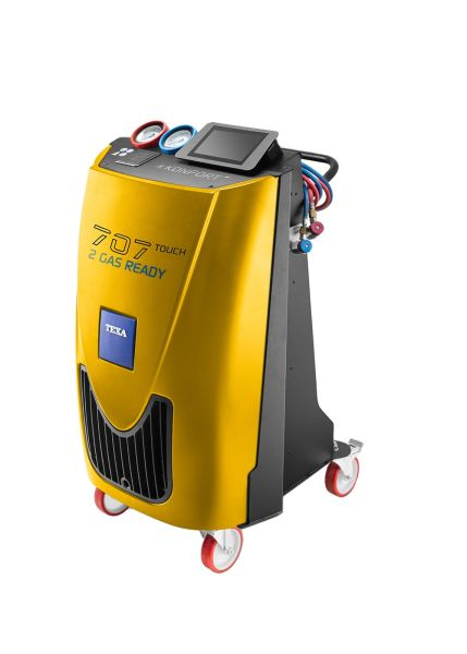 Reducere 13% - Aparat întreținere sistem aer condiționat KONFORT 707 TOUCH - R1234yf R134a, stație A C automată manuală, fără cuple incluse 1 Aparat întreținere sistem aer condiționat KONFORT 707 TOUCH - R1234yf R134a