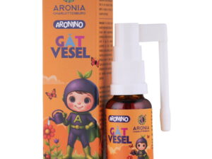 Aronino Gat Vesel Spray pentru Copii Eficient impotriva Durerilor in Gat si a Disconfortului la Inghitire 20ml