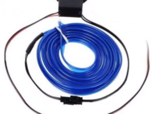 Banda LED Neon Auto  2M ALBASTRA