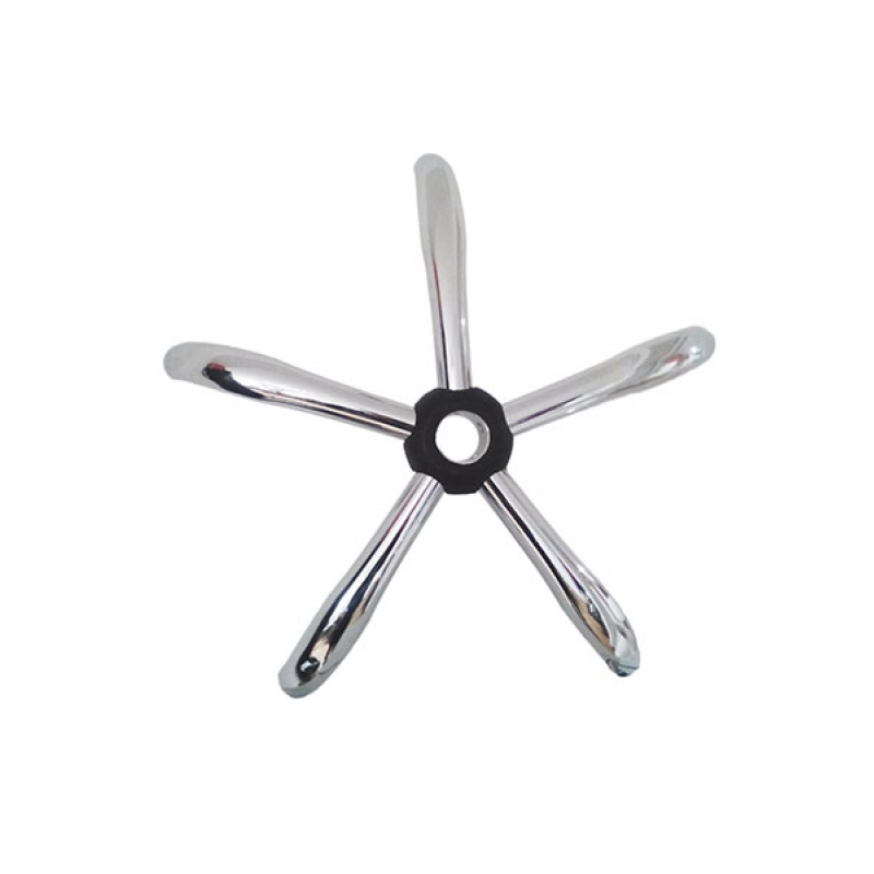 Reducere 40% - Baza metalica pentru scaun directorial, 58 cm, argintie 1 Baza metalica pentru scaun directorial