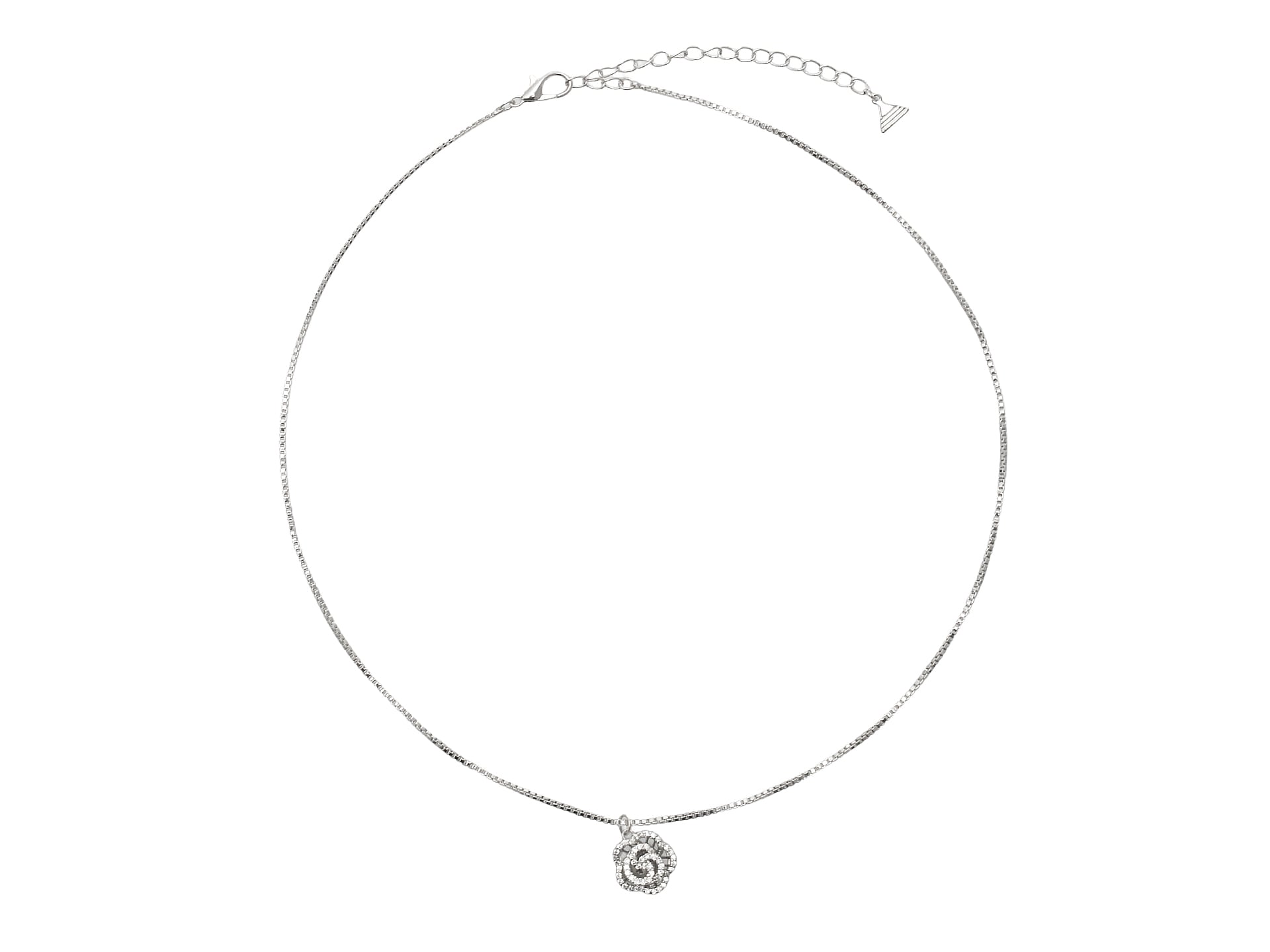 Reducere 30% - Colier ALDO argintiu, FLOREST 973, din metal 1 Colier ALDO argintiu