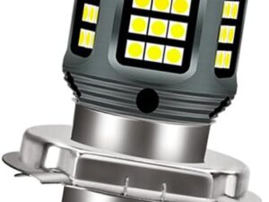 Bec Led H4 MOTO cu doua faze 3030 cu 61 LED SMD temperatura 6000k putere 160W 15000 lm