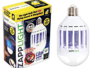 Bec LED ZAPP LIGHT antiinsecte cu lampa UV 9W