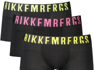 BOXER BĂRBAȚI BIKKEMBERGS NEGRU