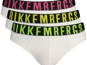 Slip alb pentru bărbați BIKKEMBERGS