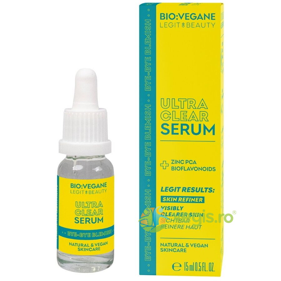 Reducere 10% - Ser Impotriva Imperfectiunilor Ultra Clear Bye-Bye Blemish Legit Beauty 15ml 1 Ser Impotriva Imperfectiunilor Ultra Clear Bye-Bye Blemish Legit Beauty 15ml