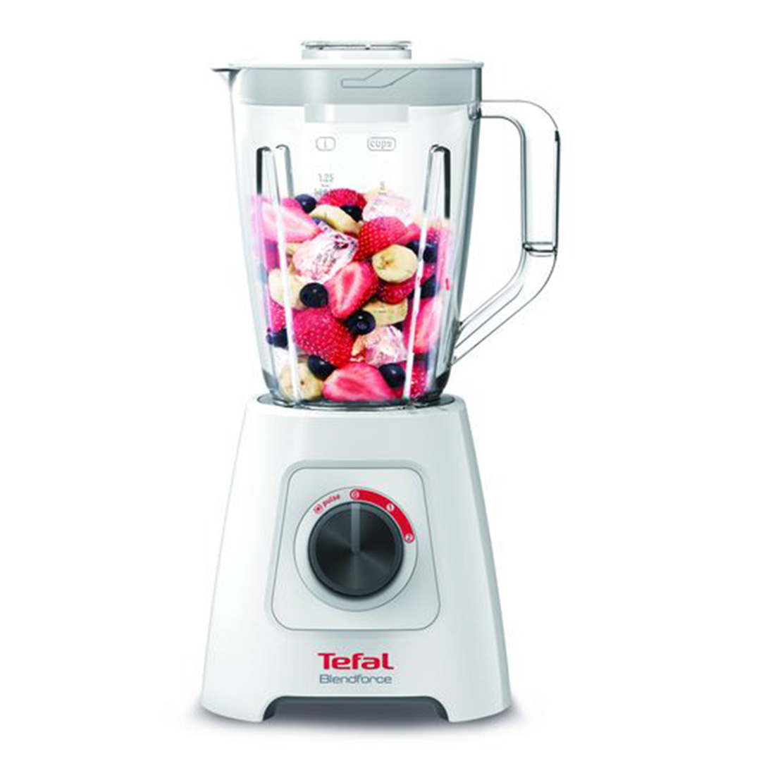 Reducere 20% - Blender Tefal BlendForce 2 BL420131, 600W, 4 lame, 2 trepte viteza, 2L, Alb 1 Blender Tefal BlendForce 2 BL420131
