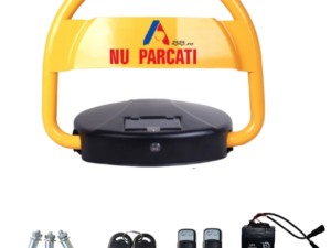 Blocator Parcare cu  Panou SOLAR  Automat si Telecomanda acumulator inclus