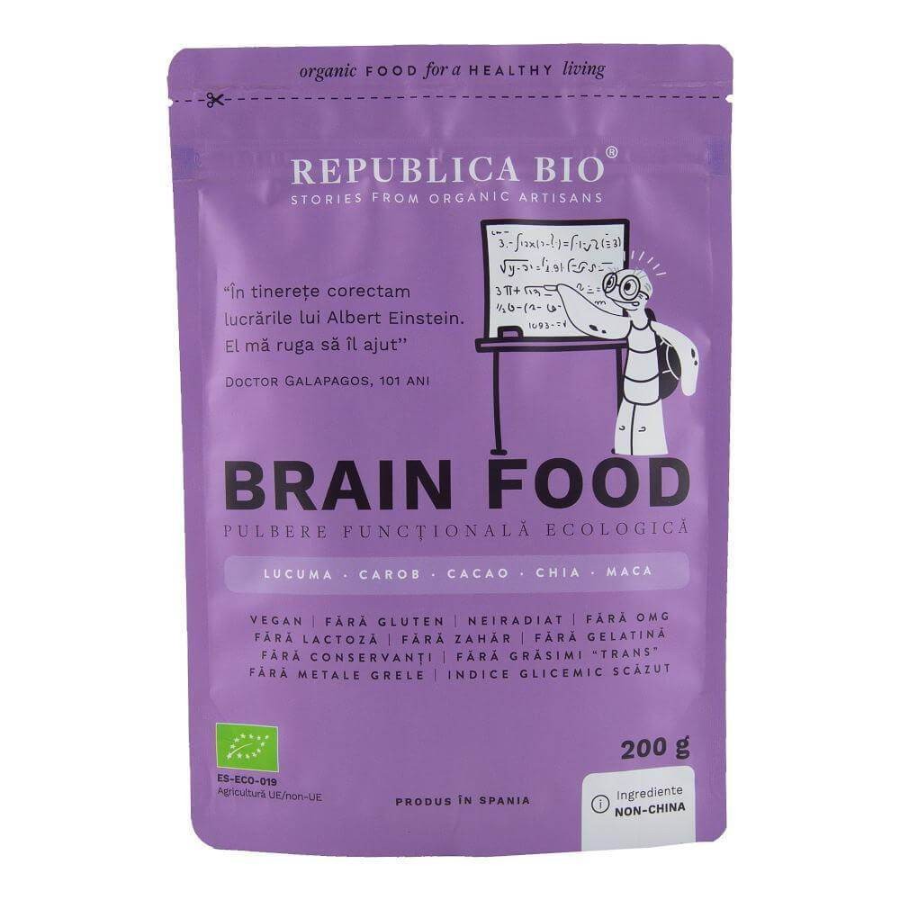 Reducere 10% - Brain food, Bio, 200g, Republica Bio 1 Brain food