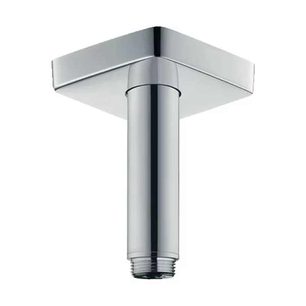 Reducere 27% - Brat de dus crom Hansgrohe E 100 mm cu montare pe tavan 1 Brat de dus crom Hansgrohe E 100 mm cu montare pe tavan