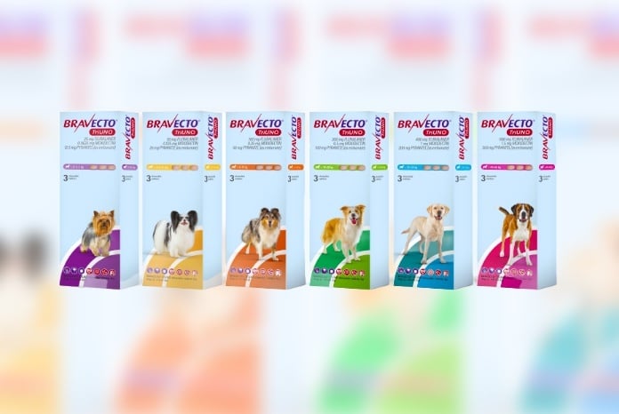 Reducere 45% - Bravecto TriUNO, 1 tableta 1 Bravecto TriUNO