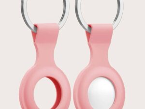 Breloc AirTag Silicon Baby Pink