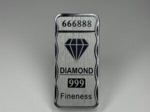 Bricheta Silver Bar Diamond A01-16