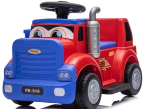Camion electric multifunctional 2 in1 Lightning 33 pentru copii 18-36 luni