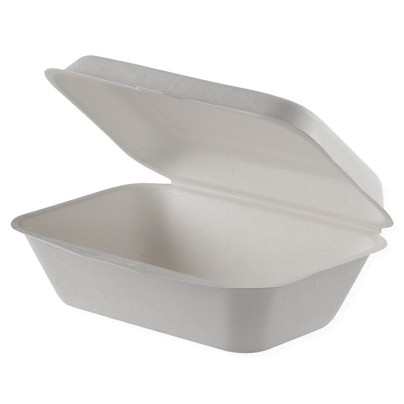 Reducere 14% - Caserole Biodegradabile, Compostabile Albe 17x12 cm, 150 buc 1 Caserole Biodegradabile