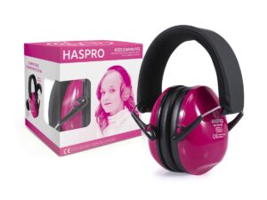 Casti Antifonice pentru Copii HASPRO Kids – Roz