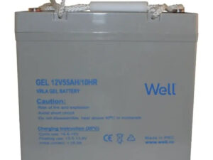 Acumulator plumb acid cu gel Well 12V 55AH