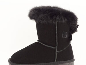 Cizme copii negre din piele naturala Betty 127