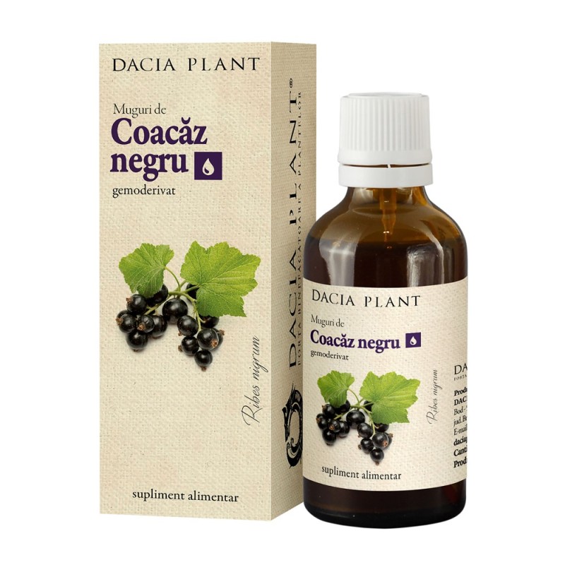 Reducere 14% - Coacaz Negru Muguri, 50 ml, Dacia Plant 1 Coacaz Negru Muguri