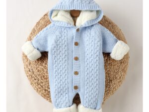 Combinezon imblanit Canario-Birds bleu