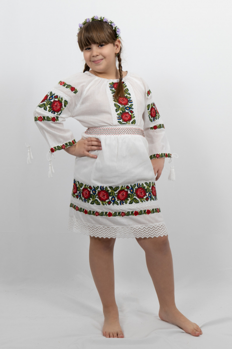 Reducere 57% - Compleu traditional fetite Eleonora 1 Compleu traditional fetite Eleonora