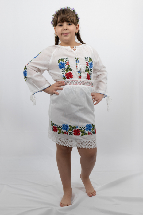 Reducere 57% - Compleu traditional fetite Fatima 1 Compleu traditional fetite Fatima