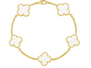 Bratara Van Luxy White Gold