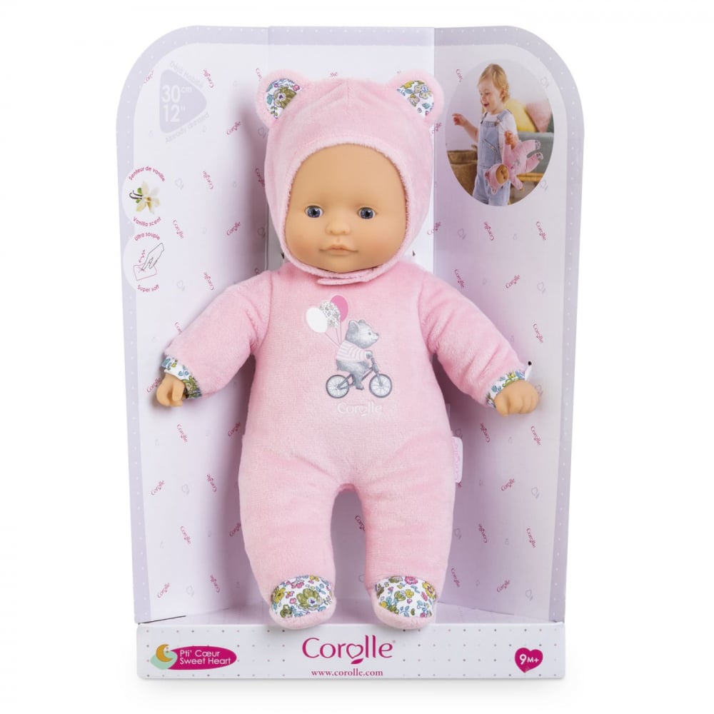Reducere 46% – COROLLE MDC BEBELUS SWEET HEART URSULET ROZ 30CM 1 COROLLE MDC BEBELUS SWEET HEART URSULET ROZ 30CM